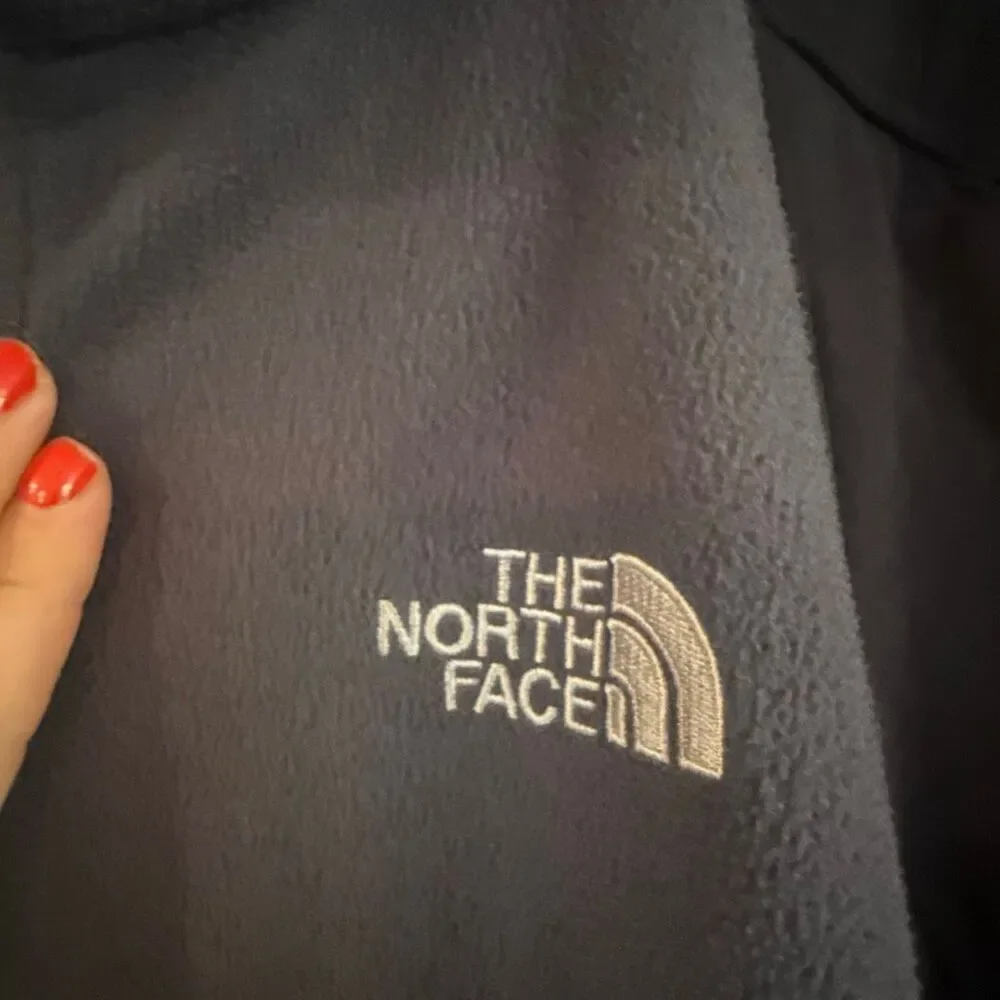 The North Face men’s grey full zip fleece jacket size XL